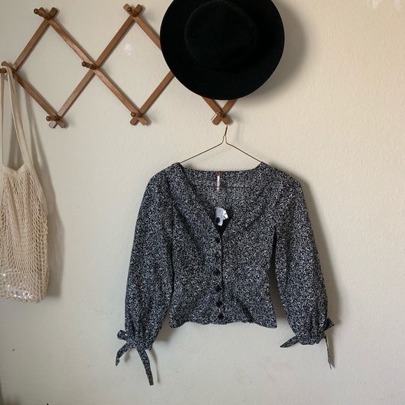 Free People Tops - NWT Free People Button Front Top
